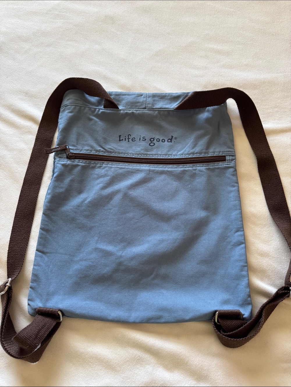 Life Is Good drawstring back pack - Picture 4 of 10